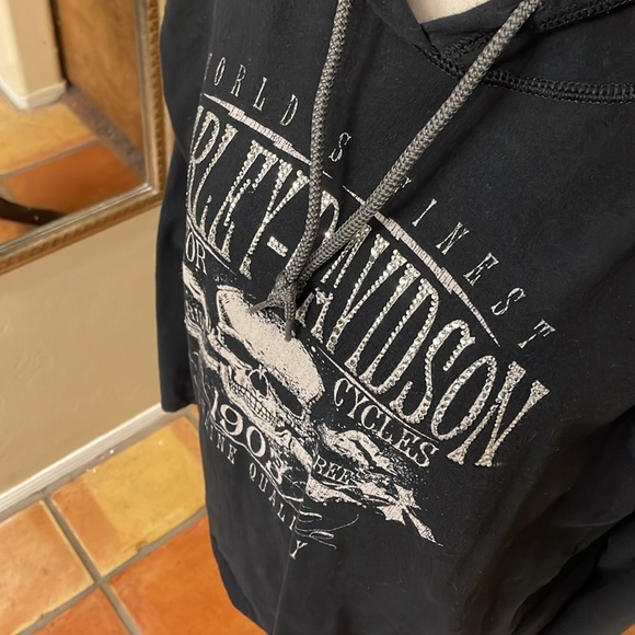 Harley Davidson T-Shirt Hoodie - Picture 4 of 13